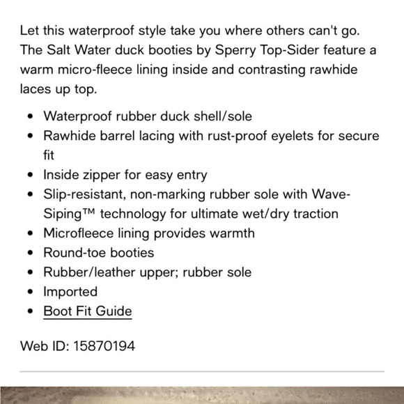 Sperry Rain Boots - Picture 3 of 14